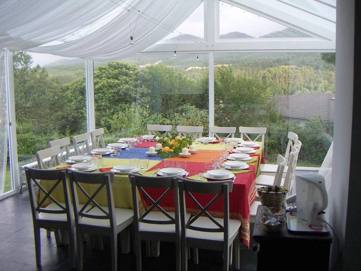 Hotel para 6 personas, con Balcón además de Terraza y Jardín en Valdés 