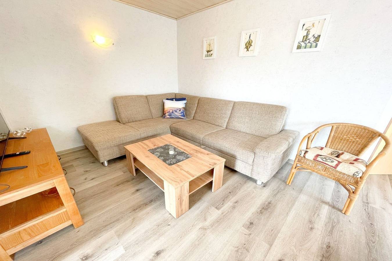 Ganze Wohnung, Ferienwohnung für 4 Personen mit Ausblick in Loddin, Bernsteinbäder