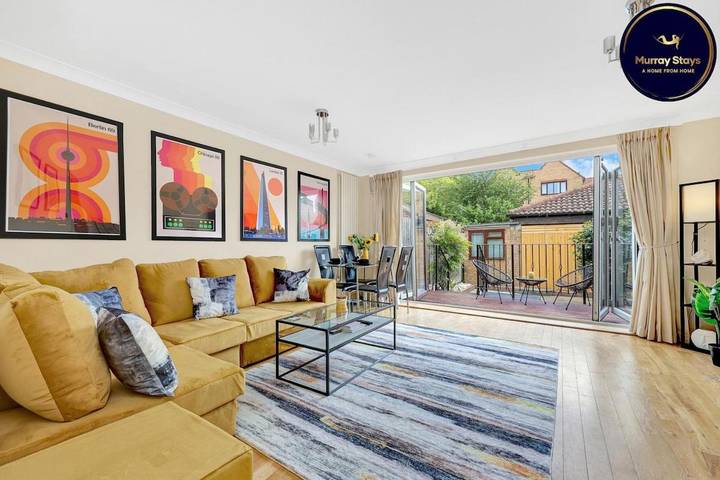 Casa de huéspuedes para 6 personas, con jardín en Londres