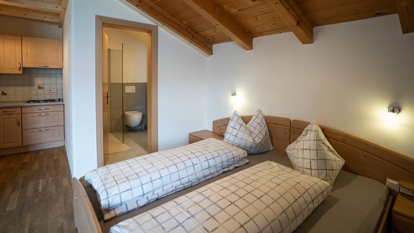 Apartamento para 3 personas, con Balcón y Jardín