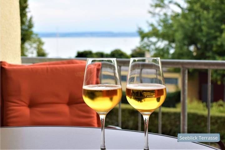 Ferienwohnung für 2 Personen, mit Seeblick und Balkon in Meersburg - 2