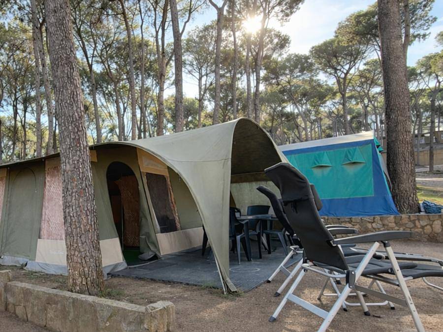 Camping Interpals Eco Resort - Tent 4 persons - Empordà Pet Friendly in Pals, Costa Brava