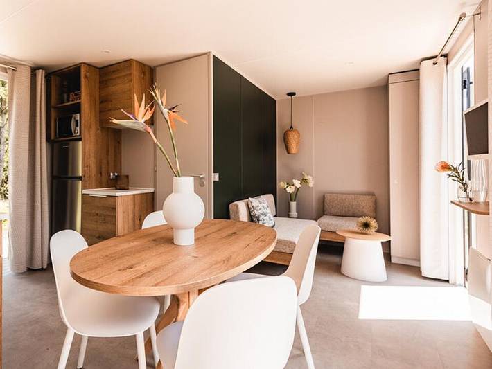 Mobil home pour 5 personnes, avec bassin pour enfant dans la Drôme - 2