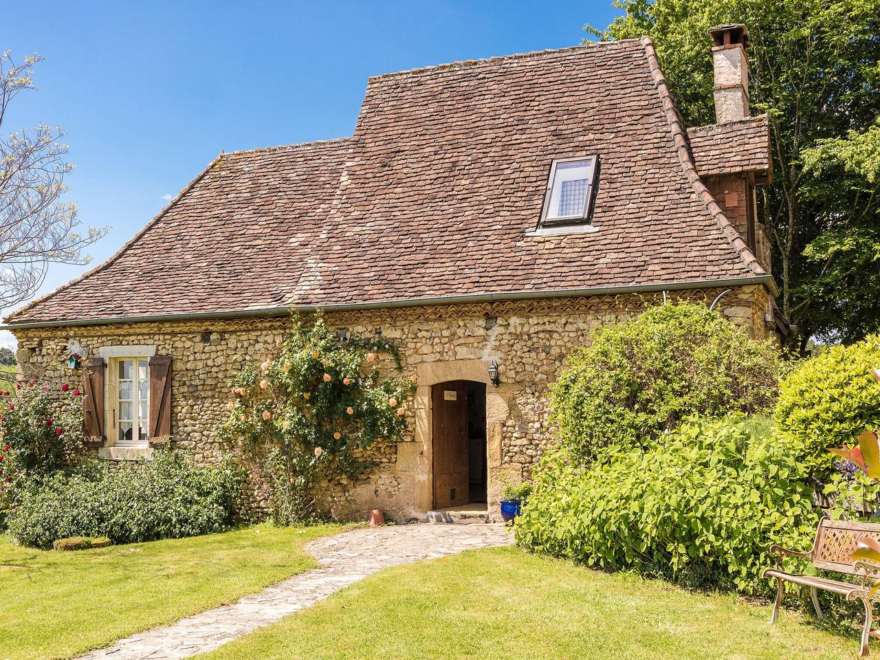 Ferienhaus in Dordogne mit Privatpool in Thenon, Périgord Noir