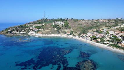 Gîte pour 4 personnes, avec jardin ainsi que balcon et vue sur l’océan à Sciacca