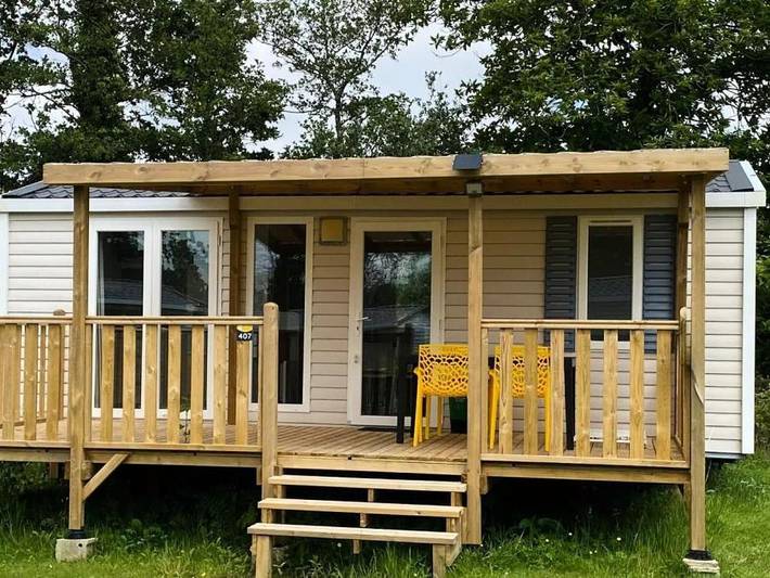 Camping Le Domaine de Mesqueau - Mobilhome 4 personnes - Simply Riviera – 2 chambres, 4 personnes in Plougasnou, Ceinture Dorée