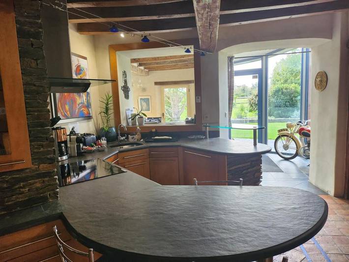 Gîte pour 4 personnes, avec Terrasse ainsi que Jardin et Vue à Angrie - 4