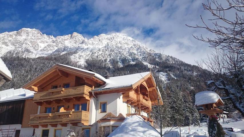 BnB für 4 Personen, mit Ausblick und Sauna sowie Garten, kinderfreundlich in Wilder Kaiser - 3