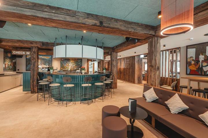 Hotel für 2 Personen, mit Ausblick und Terrasse, mit Haustier in Täsch
