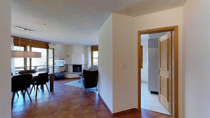 Ferienwohnung für 4 Personen, mit Balkon und Ausblick in Bregaglia - 4