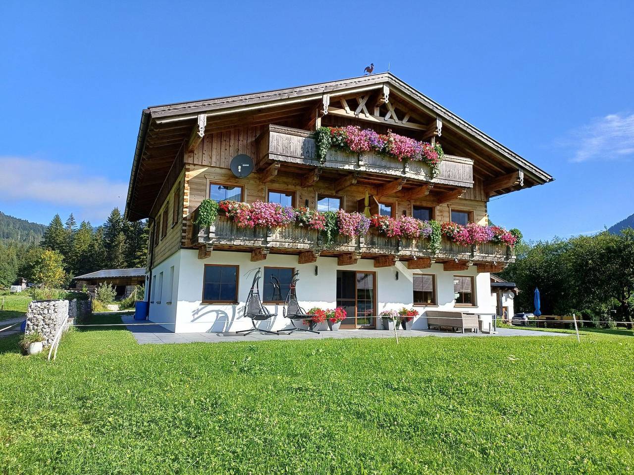 Ferienwohnung Hinterwinkl - Zimmer "Hühnernest" in Achenkirch, Brandenberger Alpen