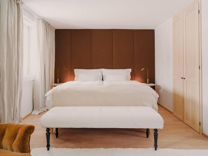 Maison d’hôte pour 3 personnes, avec jardin ainsi que vue et sauna à Lech - 2