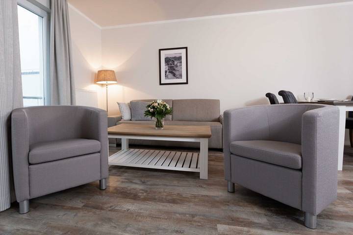 Ferienwohnung für 4 Personen, mit Balkon und Sauna, mit Haustier in Binz - 2