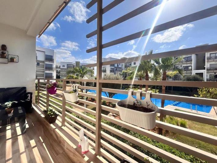 Gîte pour 5 personnes, avec piscine ainsi que vue et terrasse à Bouskoura - 4