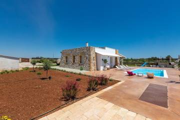 Trullo voor 7 Personen in Acquarica del Capo, Salento, Afbeelding 1