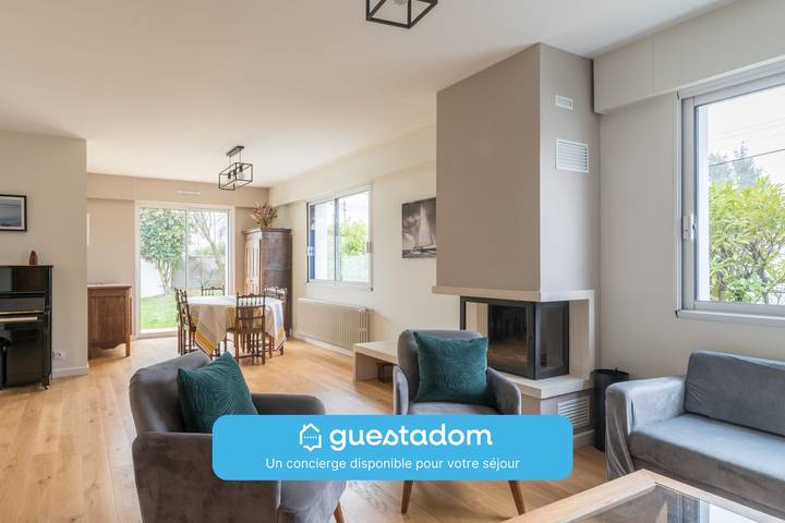 Ferienhaus für 7 Personen, mit Pool und Garten - 1