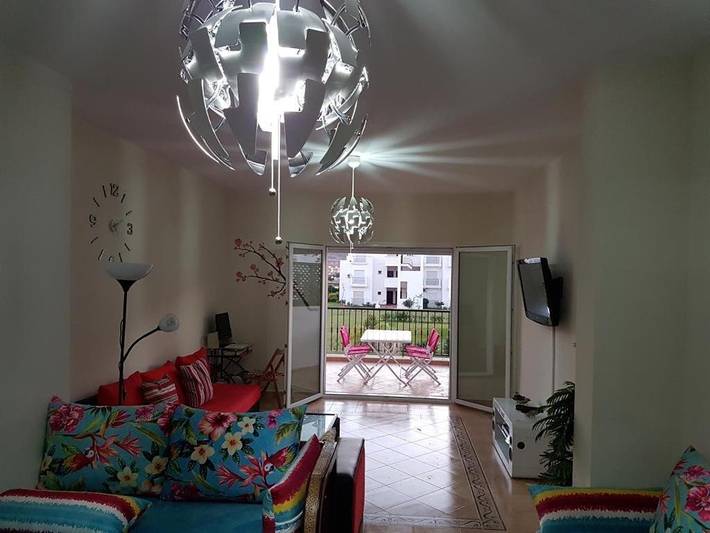 Gîte pour 8 personnes, avec piscine et jardin ainsi que bassin pour enfant et vue, adapté aux familles à Saïdia - 4