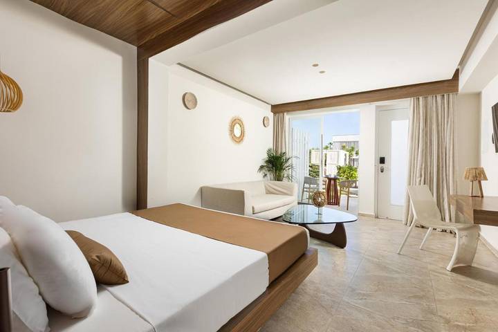 Bungalow für 2 Personen, mit Terrasse und Garten sowie Kinderpool und Pool auf Zypern - 4