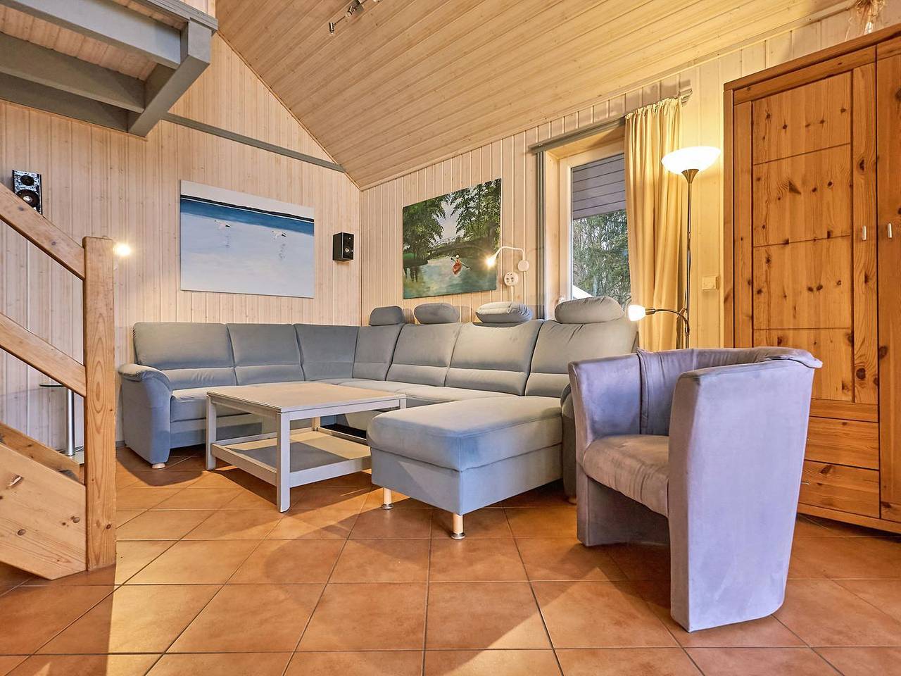 Wildgans Classic 248 - Großzügiges skandinavisches Ferienhaus auf 2 Ebenen in Mirow, Mecklenburg-Strelitz