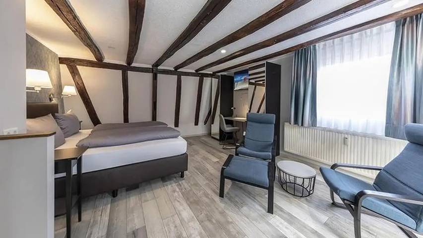 Ferienwohnung für 2 Personen, mit Terrasse in Rhens