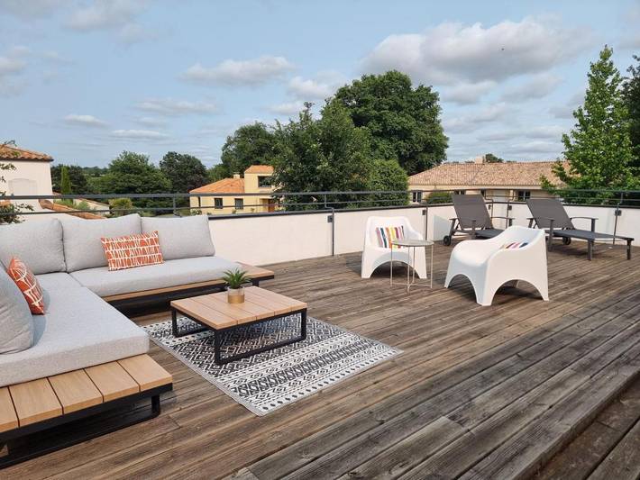 Location de vacances pour 8 personnes, avec jardin et vue à Nesmy - 4