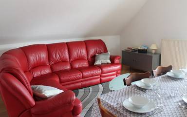 Gîte pour 5 personnes, avec balcon dans Obersaasheim
