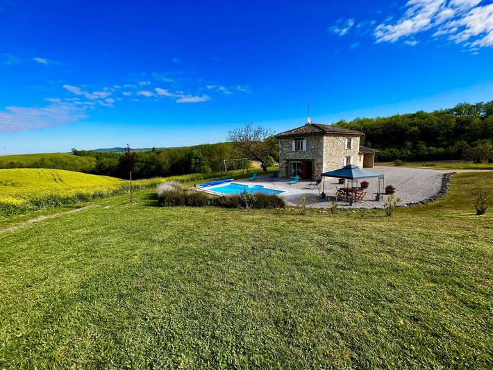 Gîte pour 6 personnes, avec piscine et terrasse à Castelnau-de-Montmiral - 4