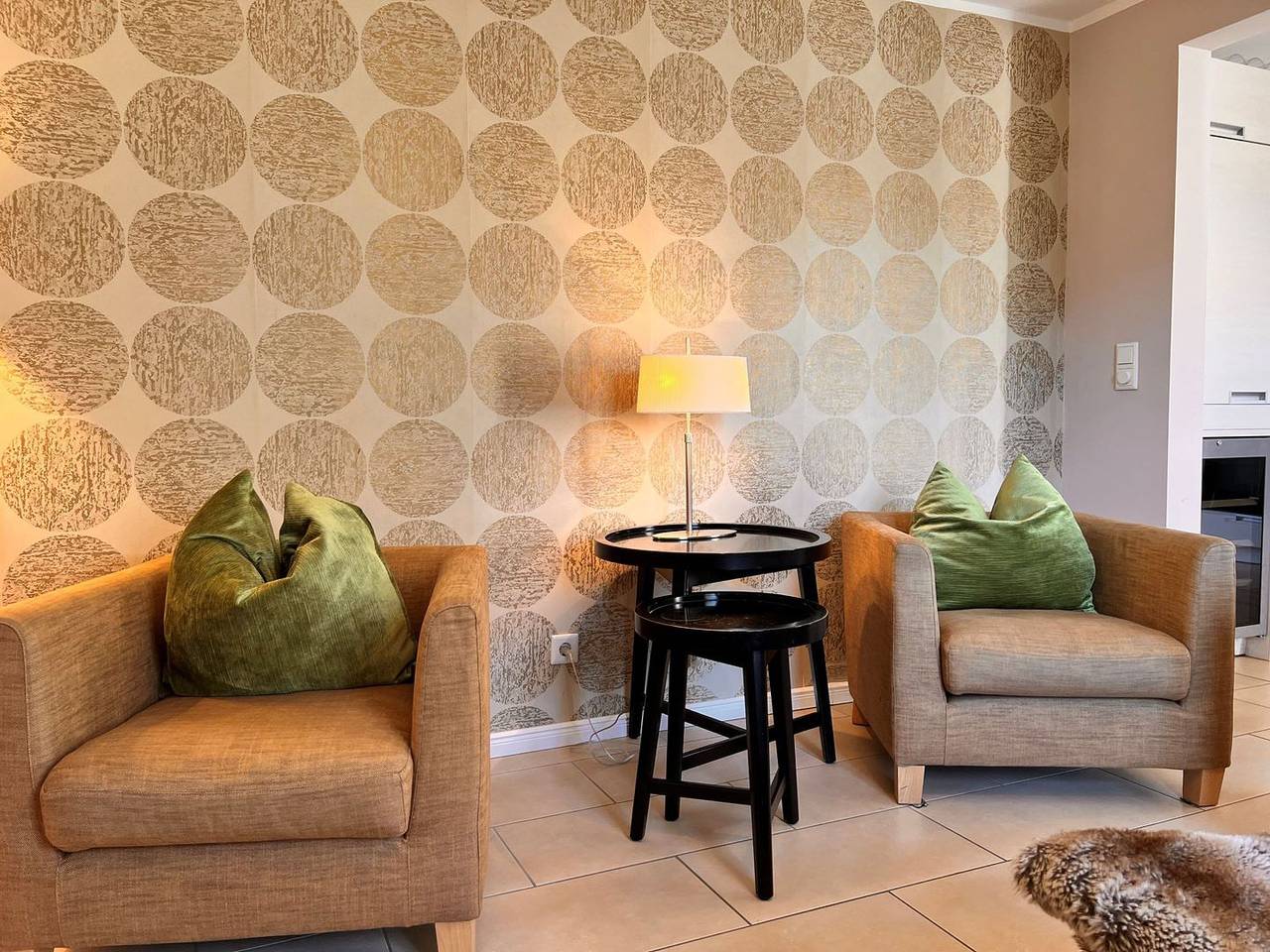 Haushälfte Lee 4 Sterne Haus mit Terrasse und Strandkorb in Nebel, Amrum