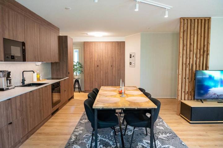 Appartement de vacances pour 7 personnes, avec Balcon et Sauna