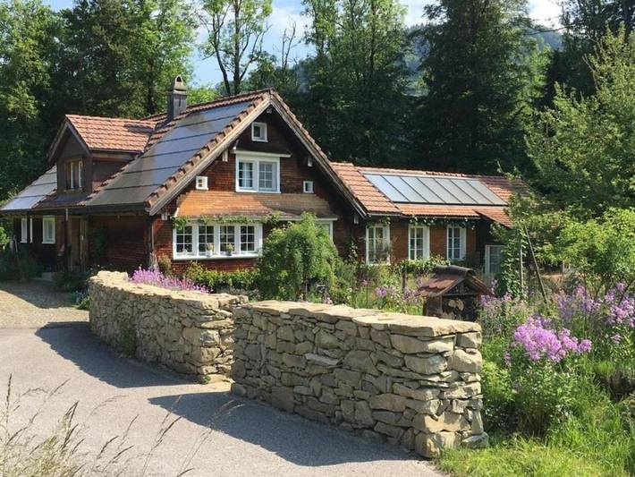 Ferienwohnung für 4 Personen, mit Garten