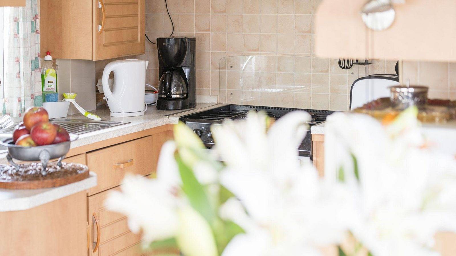 Vakantie Zeeland — Vz1109 Stacaravan in Wemeldinge in Niederländische Nordsee