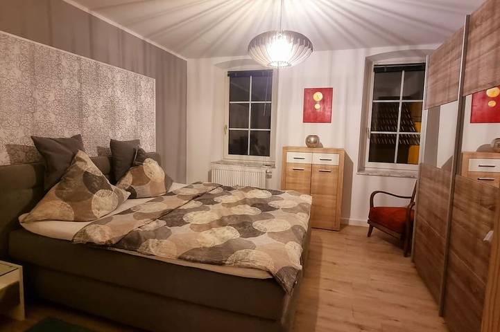 Ganze Wohnung, Ferienwohnung & Alpakas für bis zu 5 Personen in Unterfranken - Dipbach in Maindreieck
