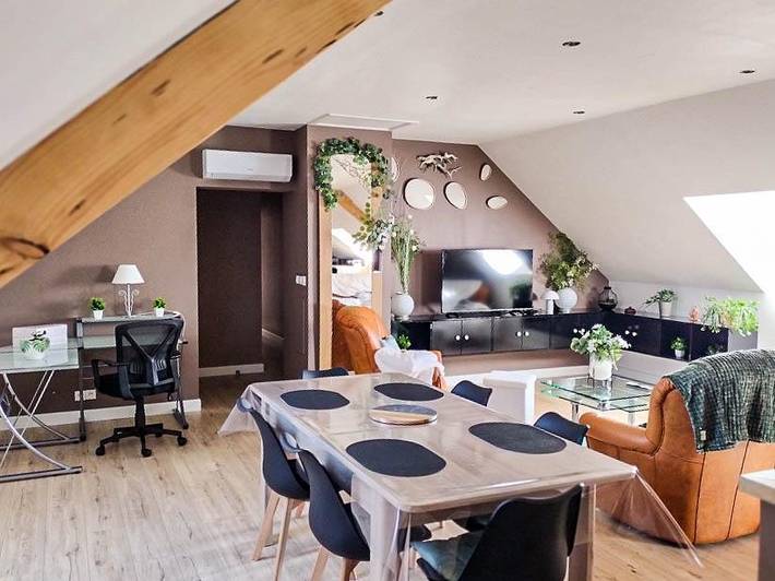 Gîte pour 5 personnes, avec terrasse et jardin, animaux acceptés à Mérilheu - 4