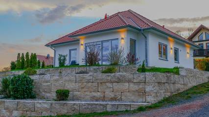 Ferienhaus für 4 Personen, mit Balkon/Terrasse in Wartburg