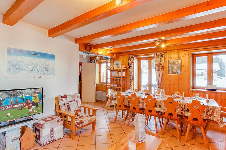 Maison de vacances pour 9 personnes avec sauna in Bellentre, La Plagne-Tarentaise