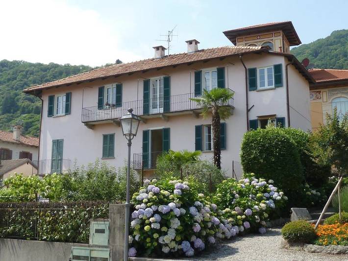 Vakantiewoning voor 2 personen, met tuin en uitzicht in Cannero Riviera