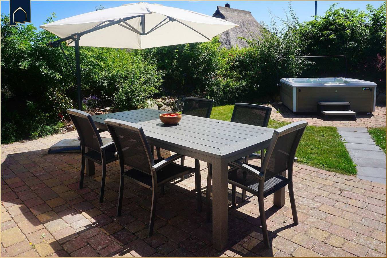 Luxuriöses Reethaus in Zinnowitz – Wellness, Garten & Kamin in Zinnowitz, Usedomer Norden