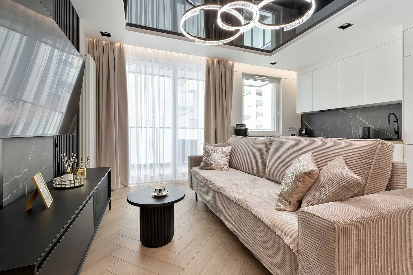 Appartement entier, Air-Conditioned Apartment with Parking | Balcony in Gdańsk, Zatoka Gdańska