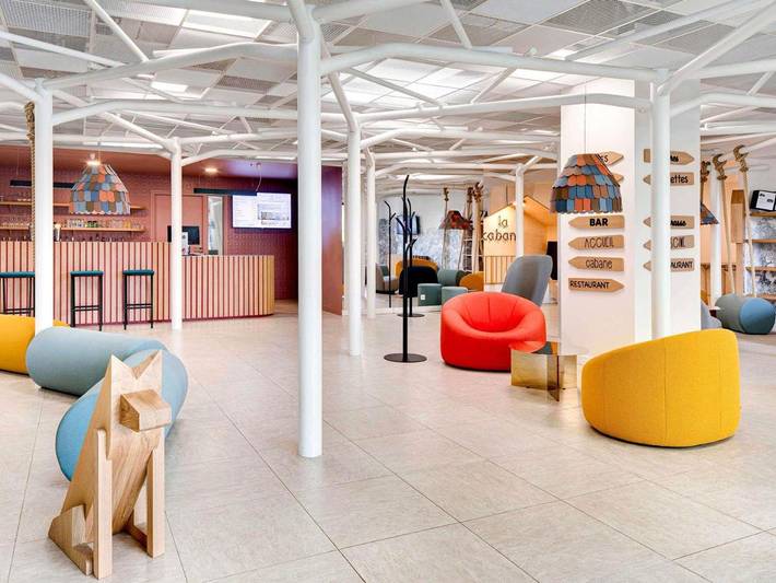 Hôtel pour 2 personnes, avec vue ainsi que piscine et jardin, animaux acceptés à Pannes