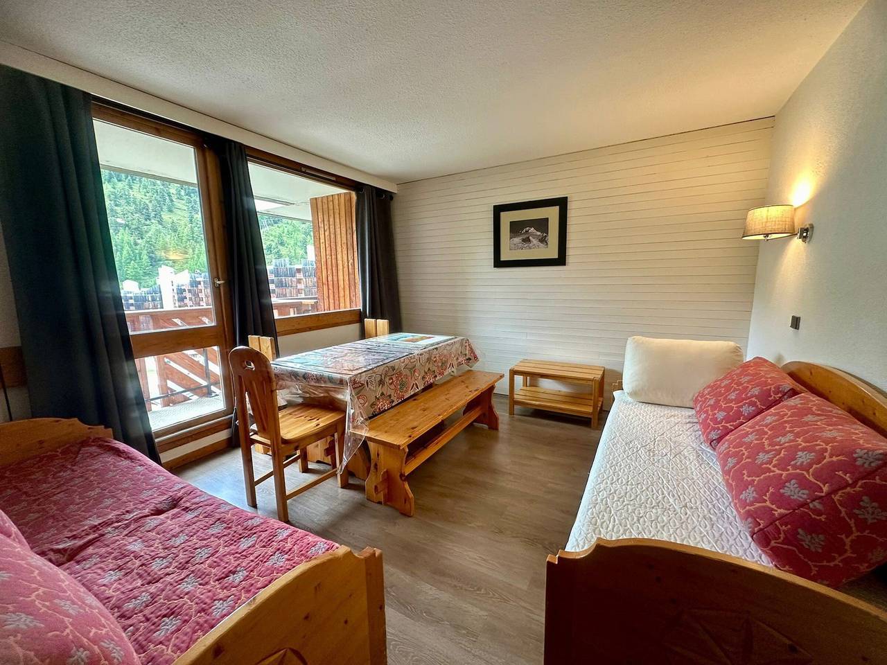 Ganze Wohnung, Komfortable 2-Zimmer-Wohnung · Nahe den Pisten · Balkon, Pool in La Plagne, La Plagne-Tarentaise