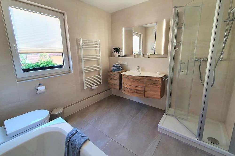 Ganze Wohnung, Ferienwohnung \"Zum Rundblick\", 1 Schlafraum - Ferienwohnungen Kunert in Hohnstein, Elbsandsteingebirge