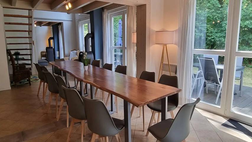 Ferienhaus für 14 Personen, mit Terrasse und Whirlpool sowie Garten und Sauna, mit Haustier in Region Oder - Spree - 3