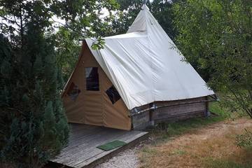 Cabane en bois pour 4 personnes dans les Vosges