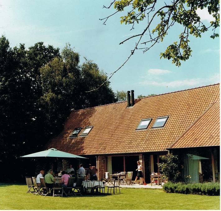Maison de vacances pour 10 personnes, avec Terrasse ainsi que Jardin et Vue à Tielt