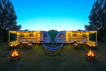 Camping für 8 Personen in der Schweiz