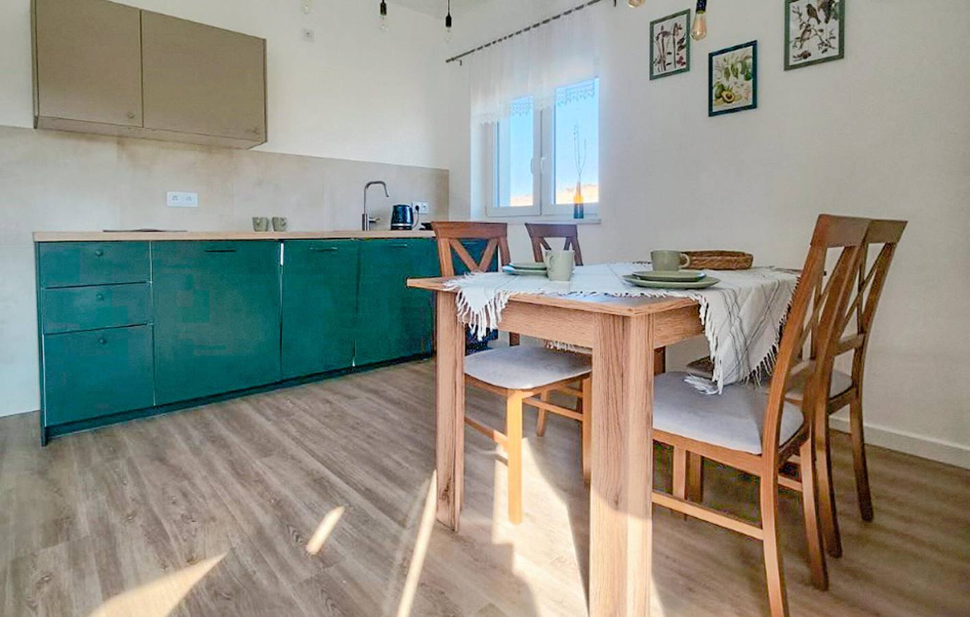 Ferienhaus für 4 Personen mit Terrasse in Powiat Olsztyński