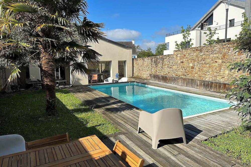 L’Arabesque, villa de charme avec piscine privée in Arradon, Côte des Mégalithes
