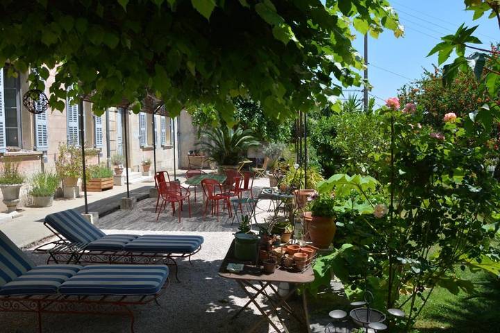 Chambre d’hôte pour 2 personnes, avec Terrasse et Jardin