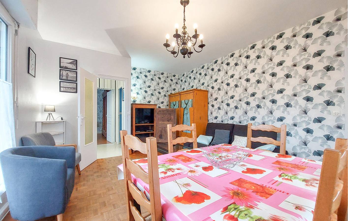 Gemütliche Wohnung mit Parkplatz, Garten, 900 m zum Strand von Cancale in Cancale, Mont-Saint-Michel-Bucht