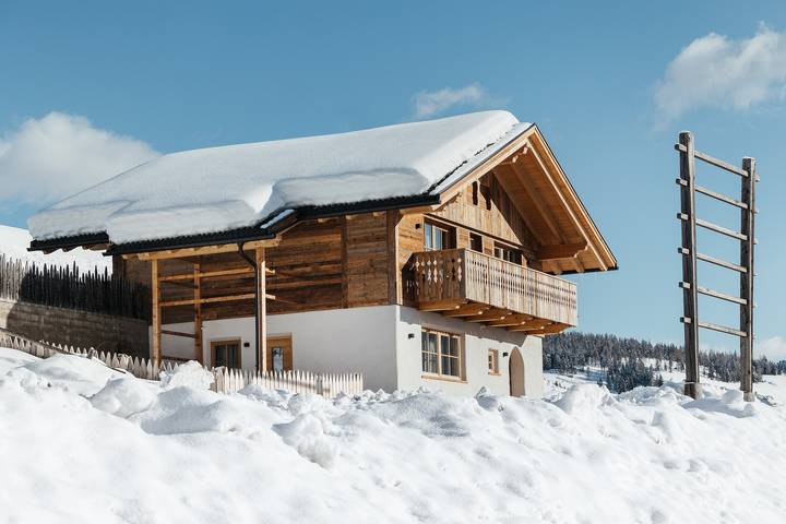 Chalet pour 4 personnes, avec jardin ainsi que jacuzzi et sauna dans Dolomites - 2